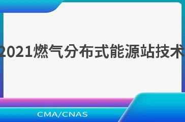 DL/T 2443—2021燃气分布式能源站技术经济指标规范