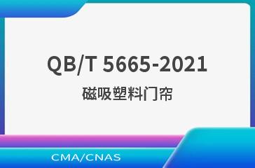 QB/T 5665-2021磁吸塑料门帘