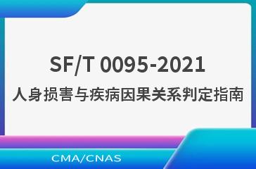 SF/T 0095-2021人身损害与疾病因果关系判定指南