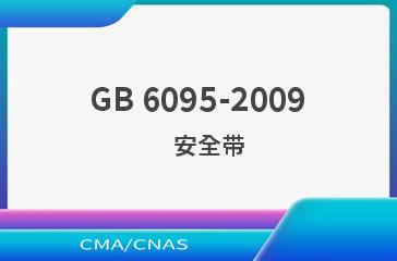 GB 6095-2009    安全带